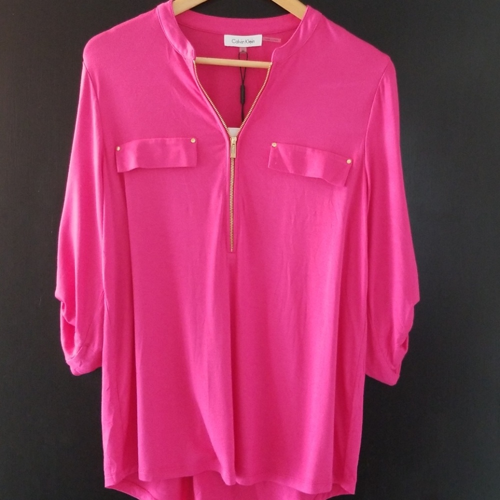Calvin Klein Bright Pink Top